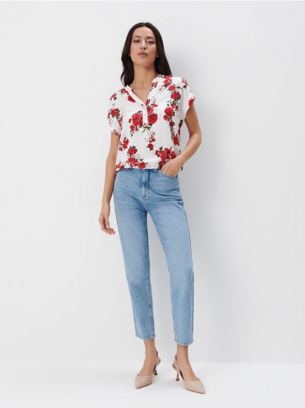 Mohito Mohito - Farmerke mom kroja - plava