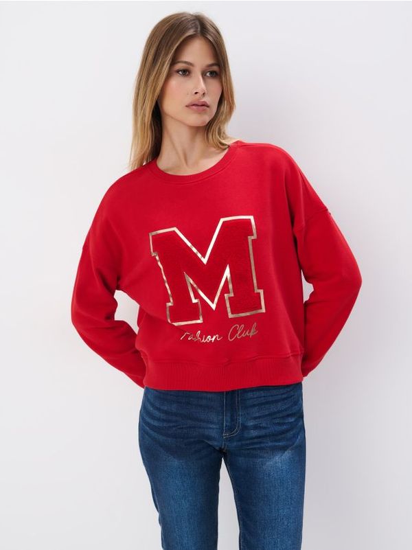 Mohito Mohito - Gornji dio trenirke s printom - crvena