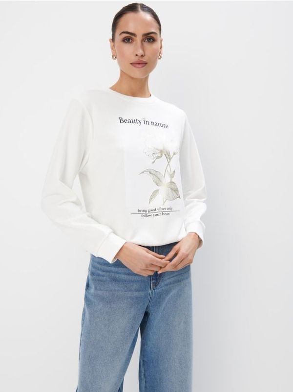 Mohito Mohito - Gornji dio trenirke s printom - krem