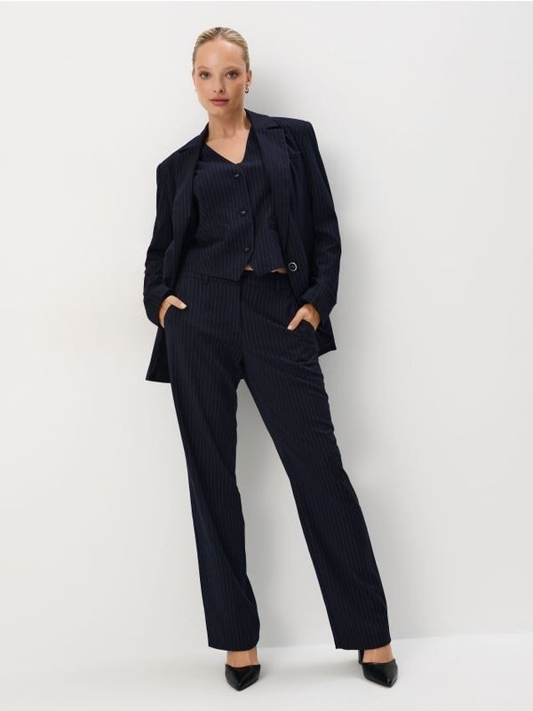 Mohito Mohito - Hlače širokih nogavica - mornarsko plava