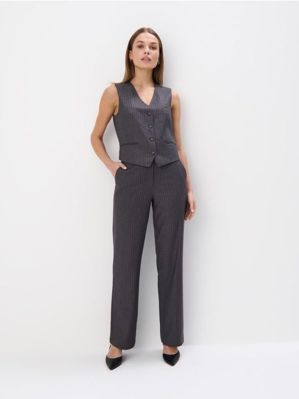 Mohito Mohito - Hlače širokih nogavica - siva