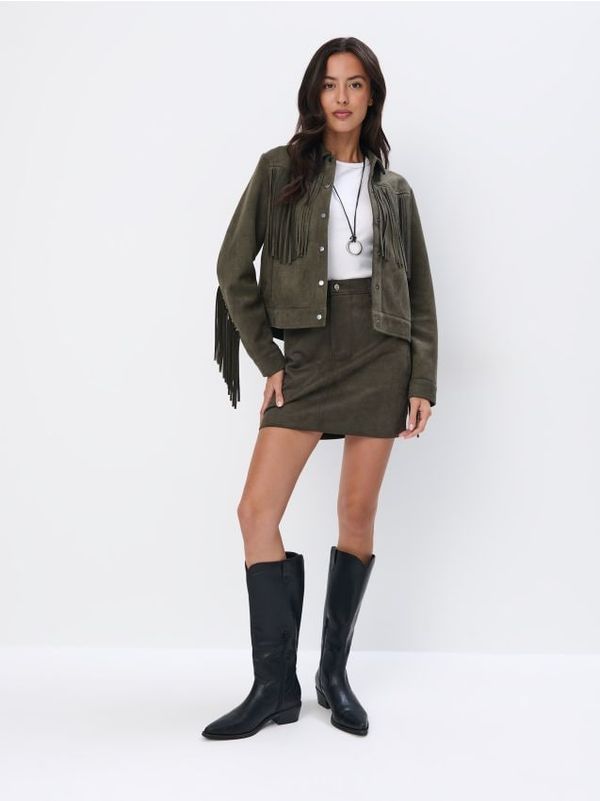 Mohito Mohito - Jakna s resama - khaki