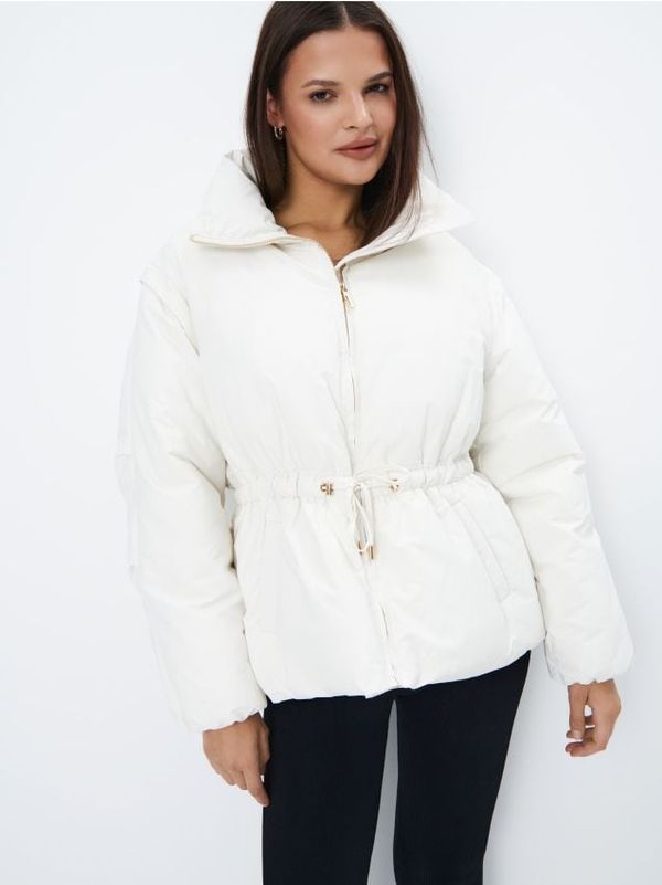 Mohito Mohito - Jakna s visokim ovratnikom - krem