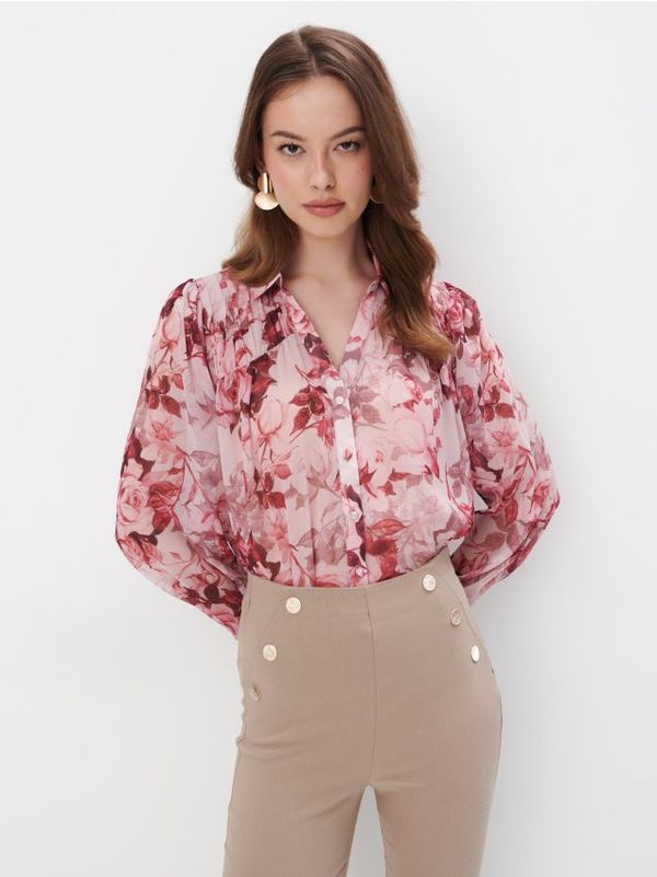 Mohito Mohito - Košulja cvjetna uzorka - pastelno roza