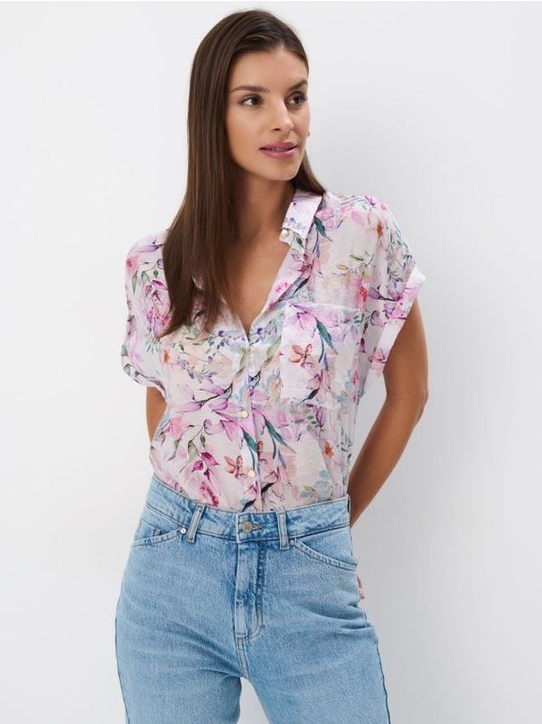 Mohito Mohito - Košulja s kratkim rukavima - bijela