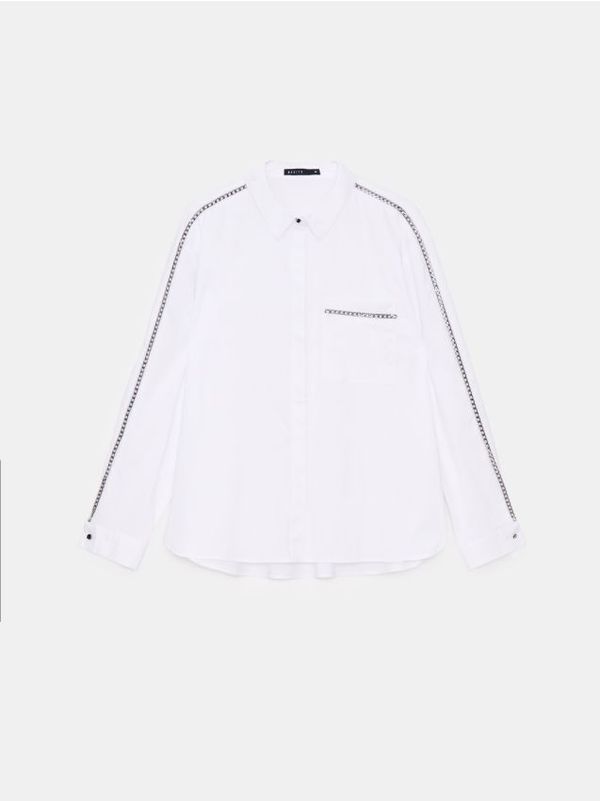 Mohito Mohito - Košulja s ukrasnim detaljima - bijela