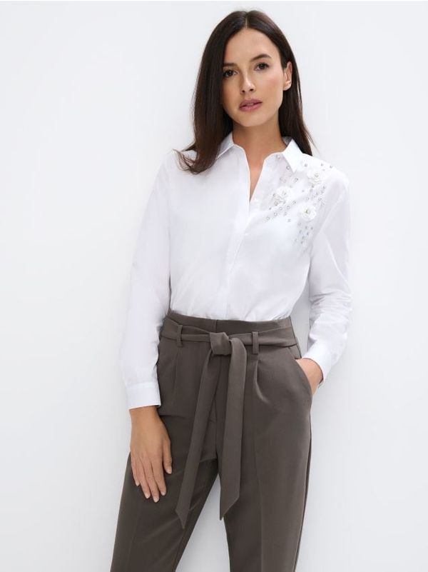 Mohito Mohito - Košulja s visokim udjelom pamuka - bijela