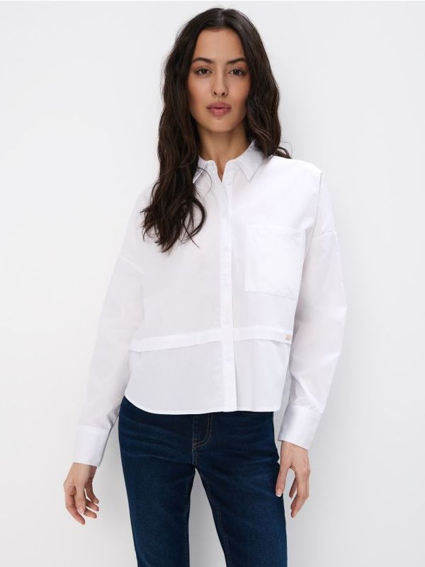 Mohito Mohito - Košulja s visokim udjelom pamuka - bijela