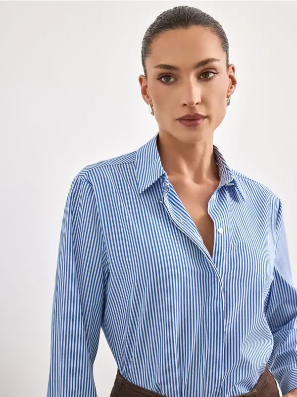 Mohito Mohito - Košulja s visokim udjelom pamuka - plava