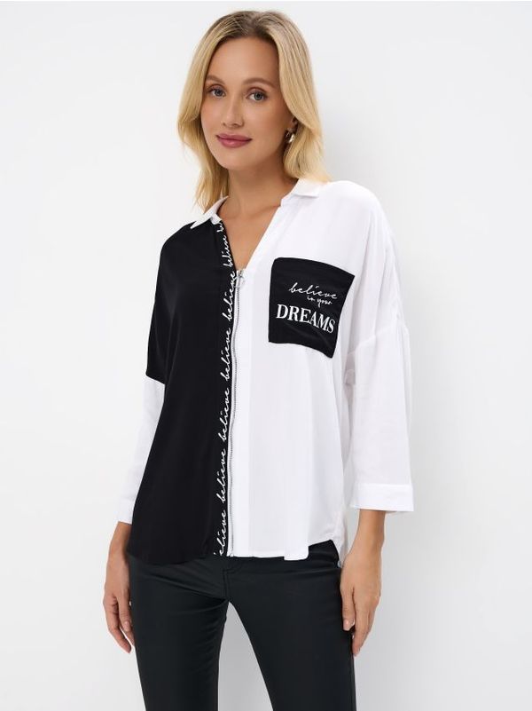 Mohito Mohito - Košulja s visokim udjelom viskoze - bijela