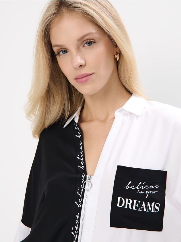 Mohito Mohito - Košulja s visokim udjelom viskoze - bijela