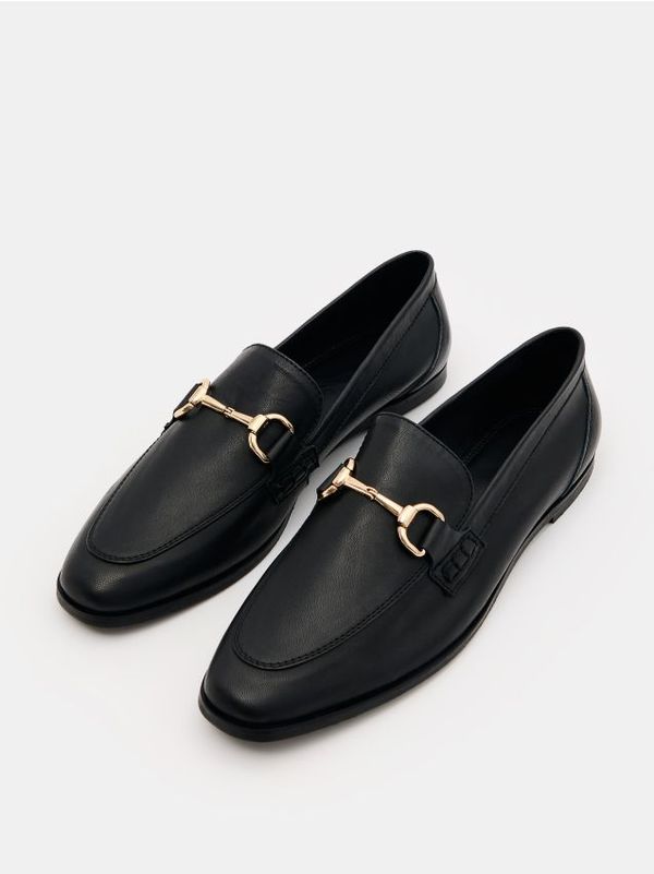 Mohito Mohito - Kožne mokasinke - crna