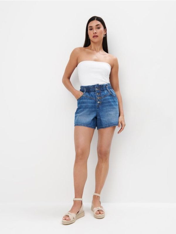 Mohito Mohito - Kratke hlače od trapera - plava