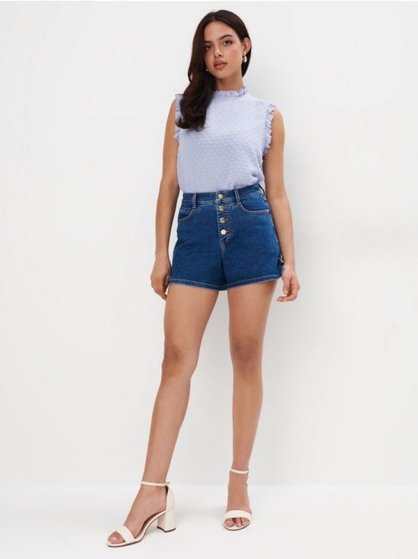 Mohito Mohito - Kratke hlače od trapera - plava