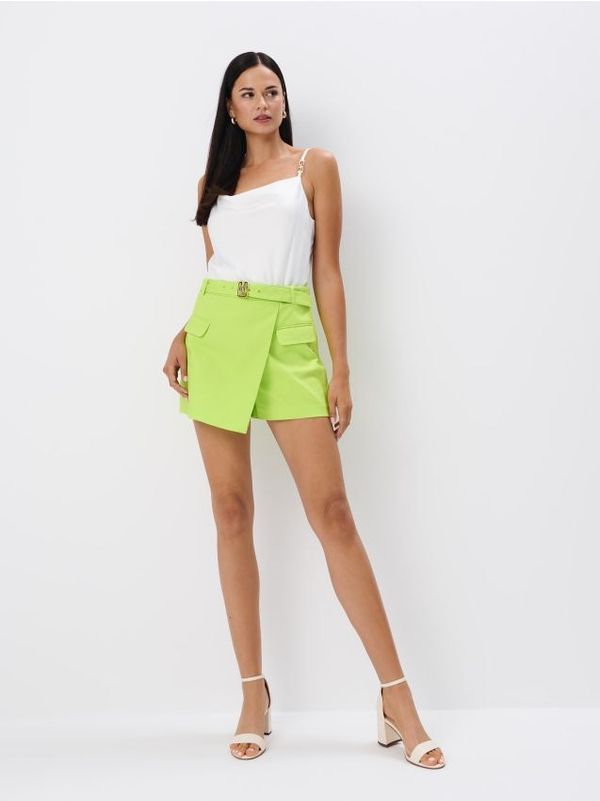 Mohito Mohito - Kratke hlače-suknja - neonska