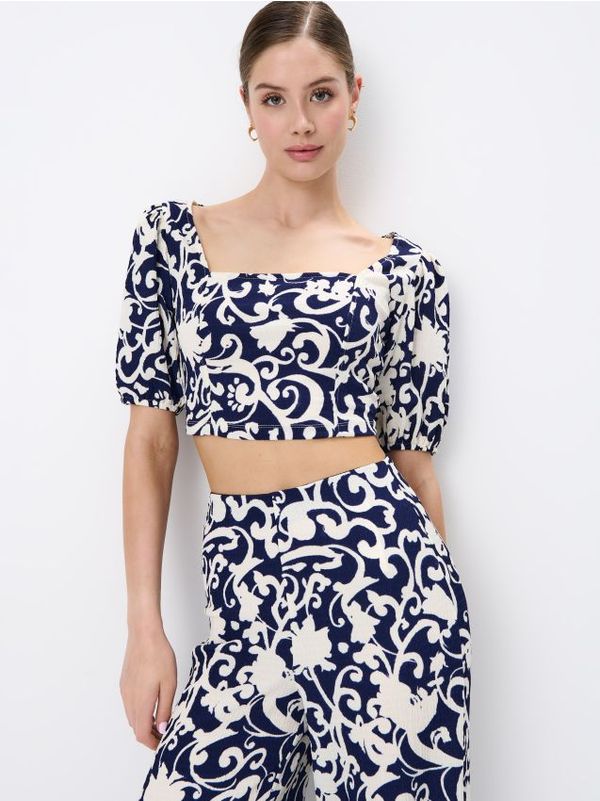 Mohito Mohito - Kratki top - mornarsko plava