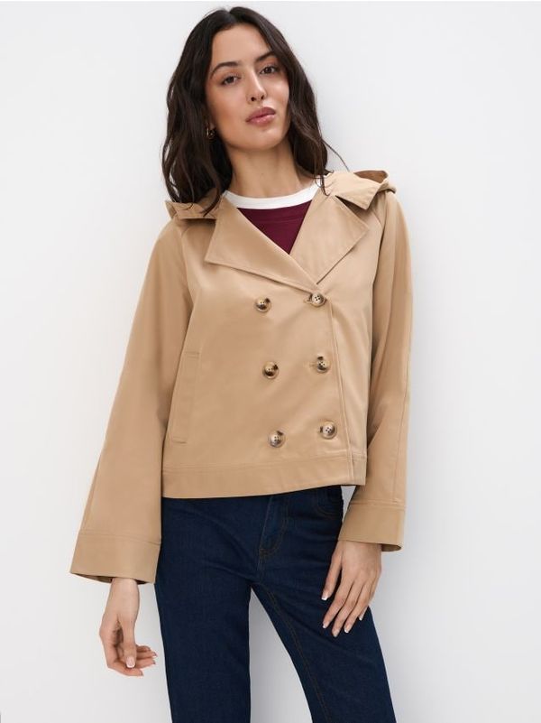 Mohito Mohito - Kratki trench kaput - bež