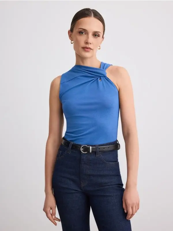 Mohito Mohito - LADIES` BLOUSE - mornarsko plava