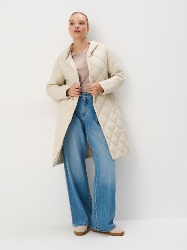 Mohito Mohito - LADIES` COAT - krem