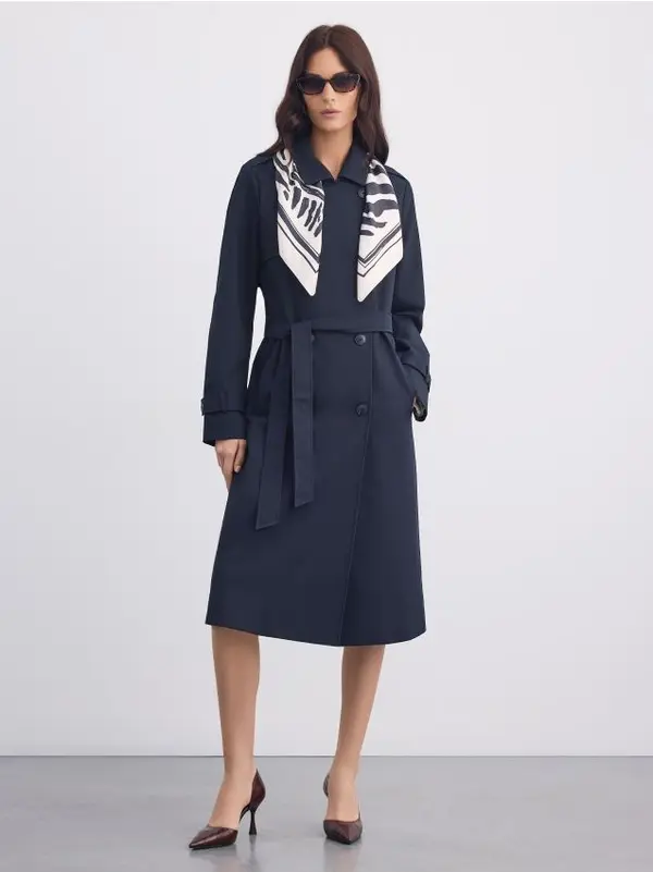 Mohito Mohito - LADIES` COAT - mornarsko plava