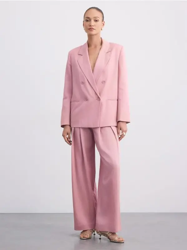 Mohito Mohito - LADIES` TROUSERS - roza