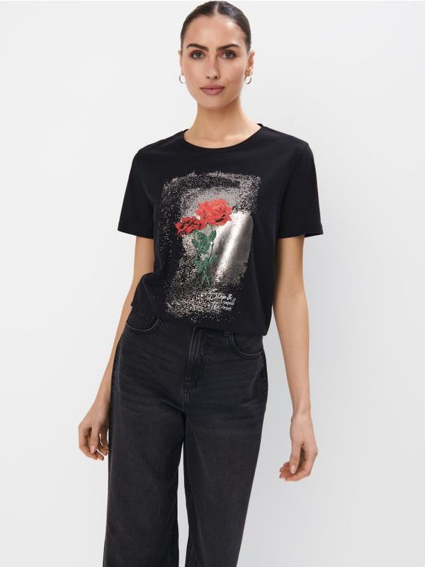 Mohito Mohito - Majica s printom - crna