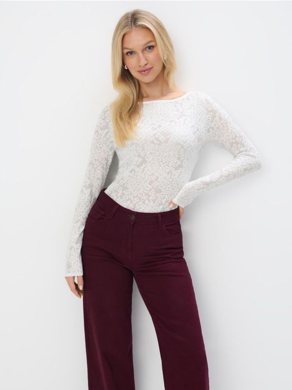 Mohito Mohito - Metalni pleteni skakač - bijela