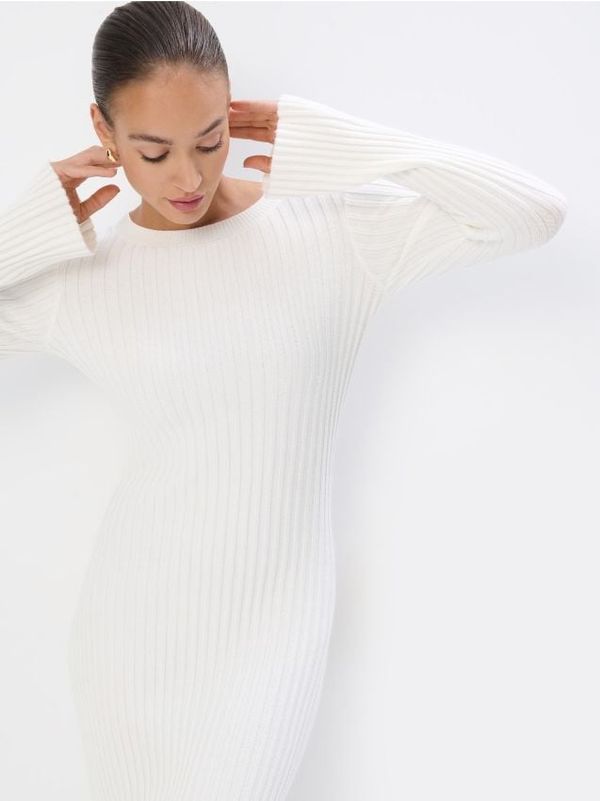 Mohito Mohito - Midi haljina - bijela