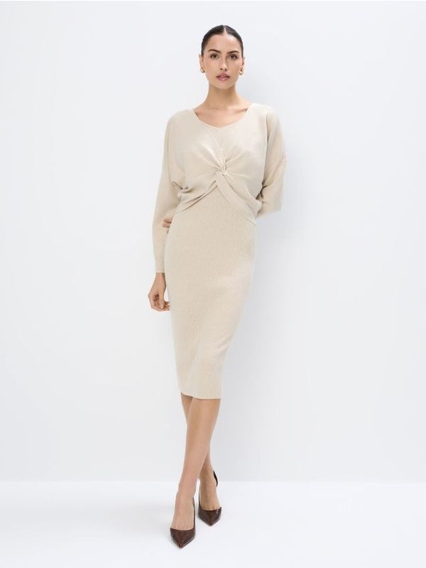 Mohito Mohito - Midi haljina s džemperom - bež