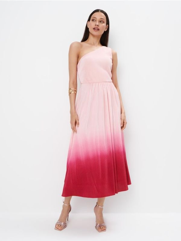 Mohito Mohito - Midi haljina s ombre efektom - fuksija