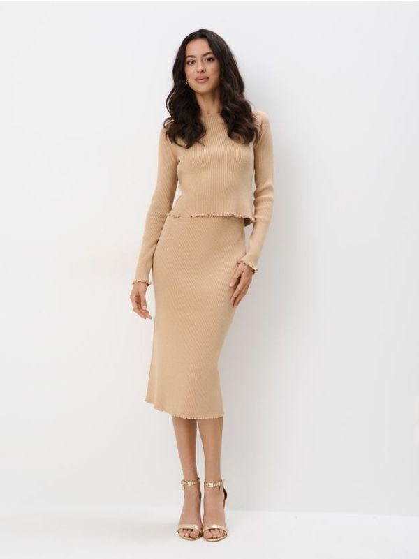 Mohito Mohito - Midi suknja - bež