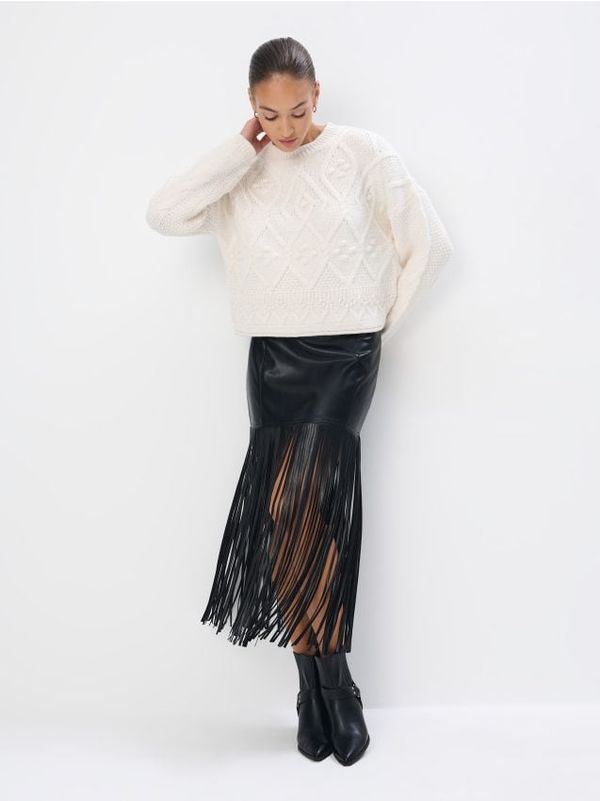 Mohito Mohito - Midi suknja - crna