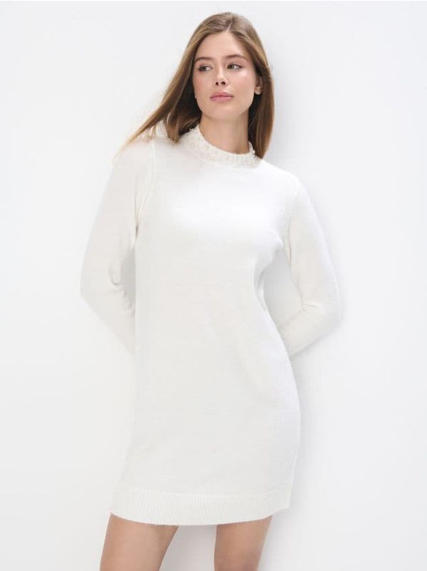 Mohito Mohito - Mini haljina - bijela