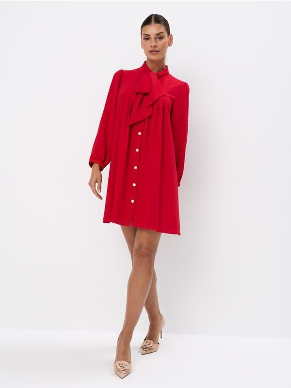 Mohito Mohito - Mini haljina s mašnom - crvena