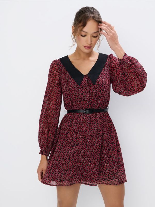 Mohito Mohito - Mini haljina s remenom - crna