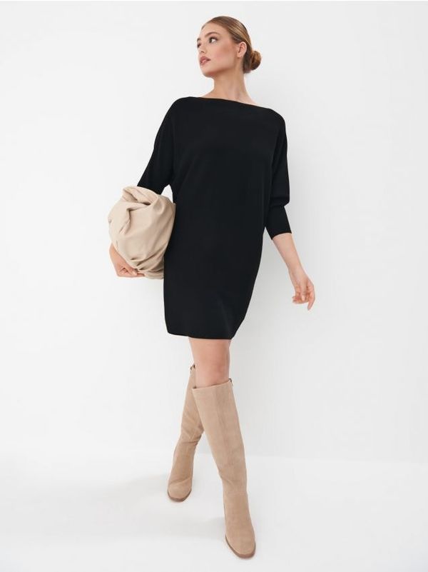 Mohito Mohito - Mini haljina s visokim udjelom viskoze - crna