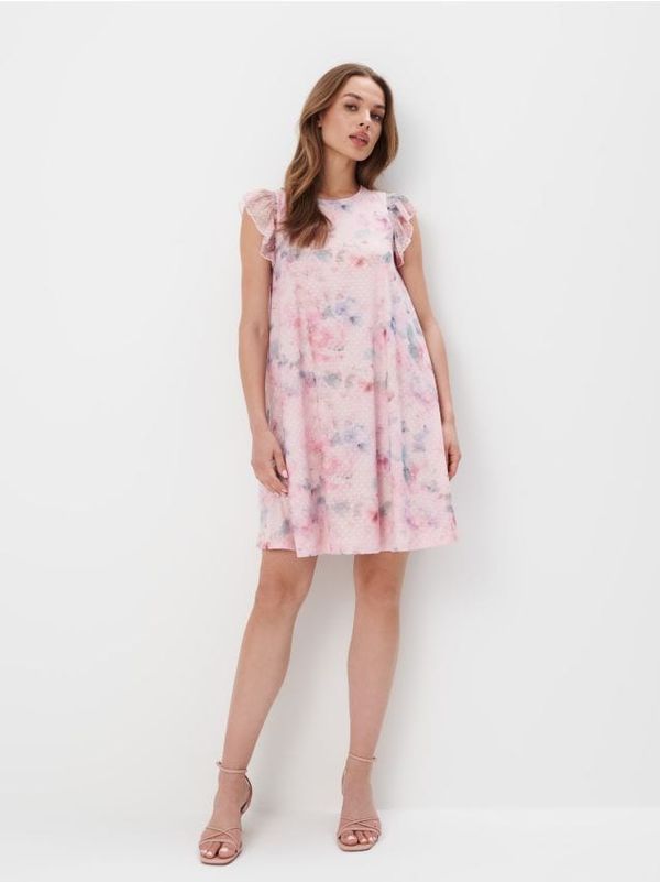 Mohito Mohito - Mini haljina trapez kroja - pastelno roza