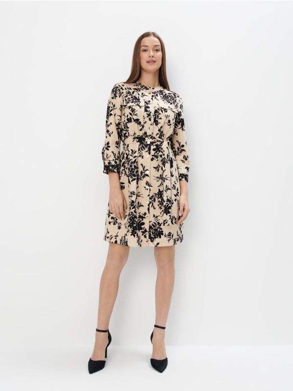 Mohito Mohito - Mini košulja-haljina - bež