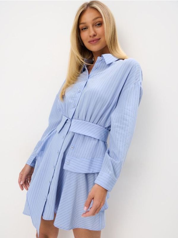 Mohito Mohito - Mini košulja-haljina - plava