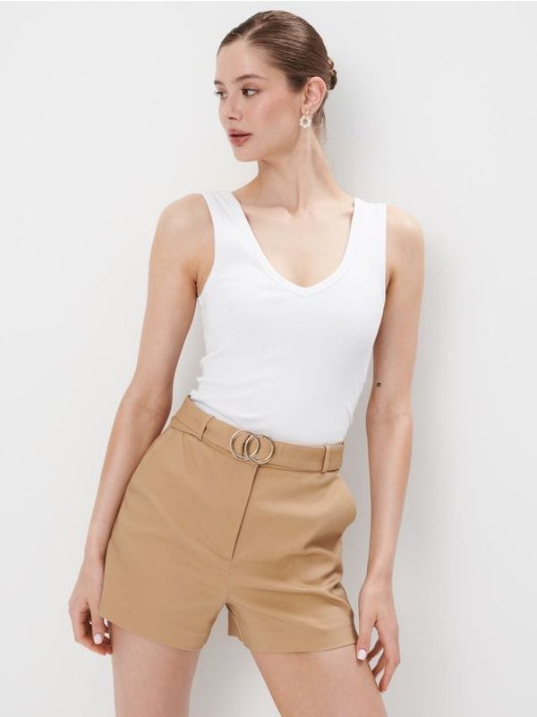 Mohito Mohito - Pamučni top - bijela