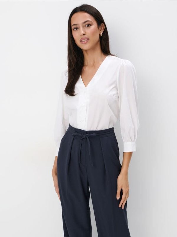 Mohito Mohito - Pamučni top - bijela