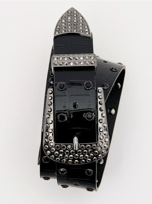 Mohito Mohito - Pojas s kopčom - crna