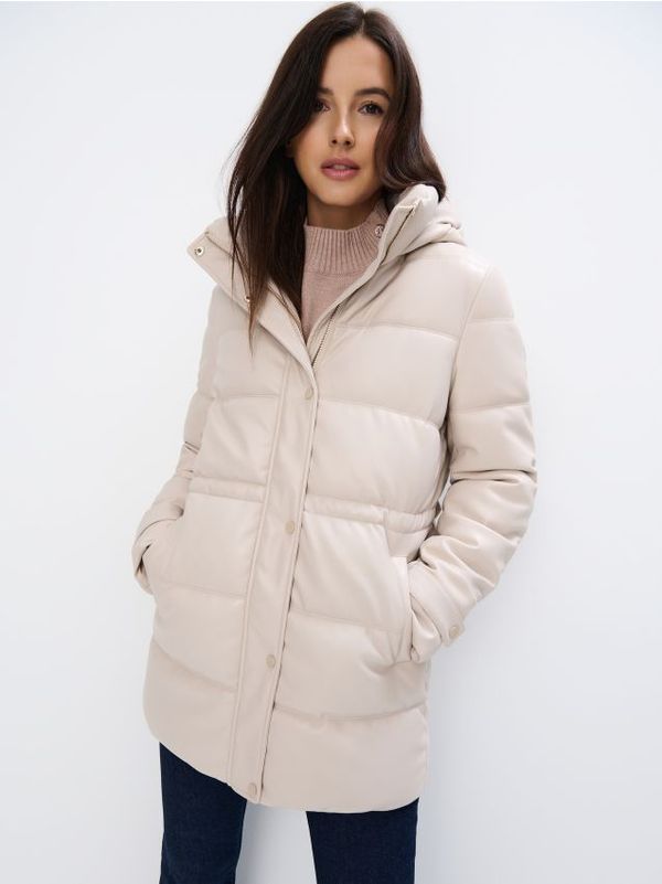 Mohito Mohito - Prošivena jakna - krem