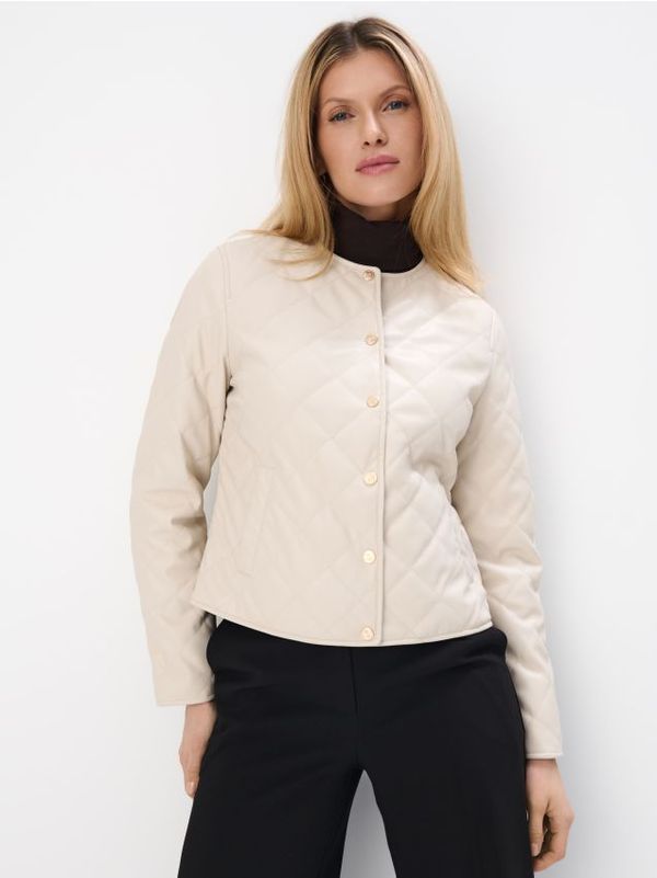 Mohito Mohito - Prošivena jakna - krem