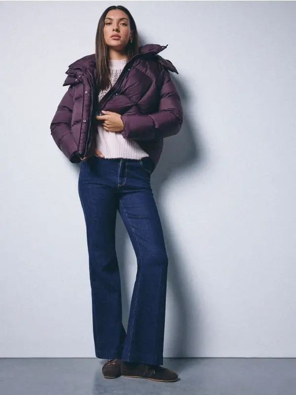 Mohito Mohito - Prošivena jakna - mahagonija