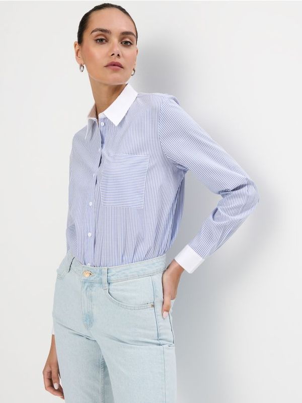 Mohito Mohito - Prugasta košulja - plava