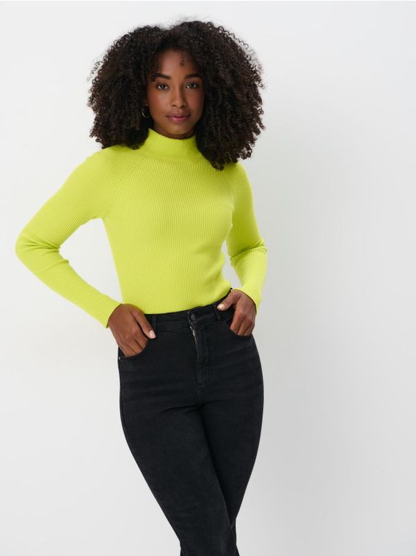 Mohito Mohito - Pulover s uspravnim ovratnikom - neonska