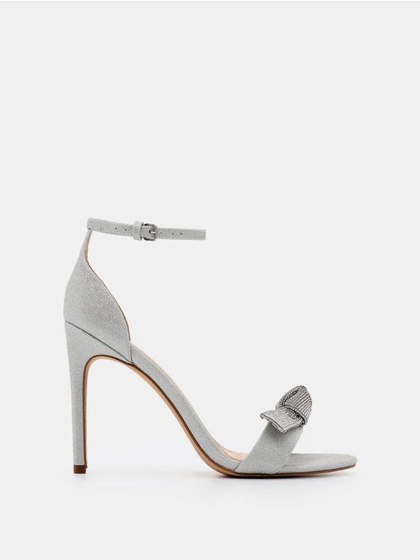 Mohito Mohito - Sandale s visokim potpeticama - srebrna