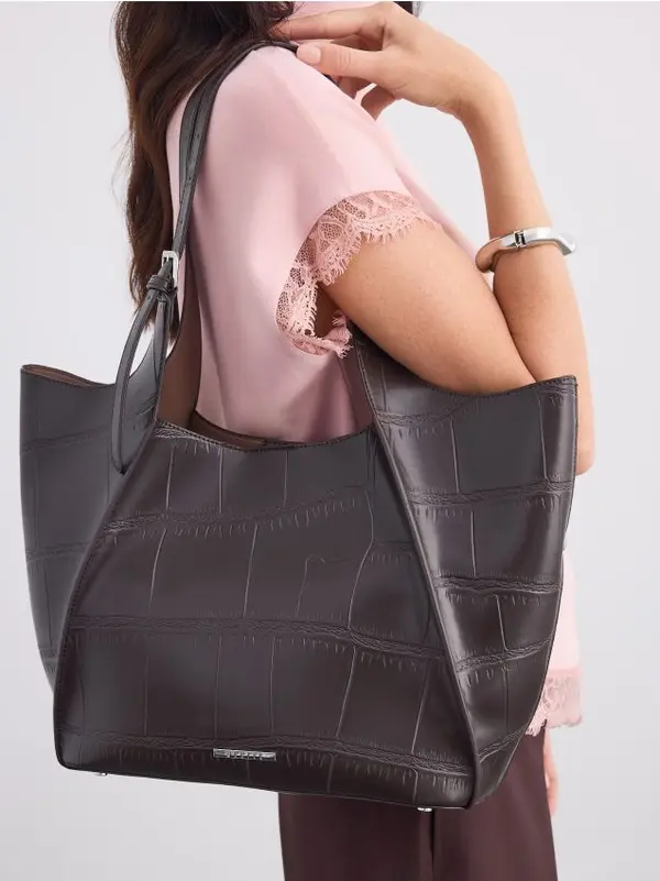 Mohito Mohito - Shopper torba - tamno smeđa