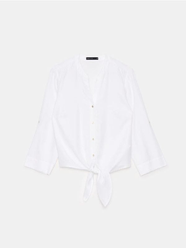 Mohito Mohito - Top od liocelnih vlakana - bijela